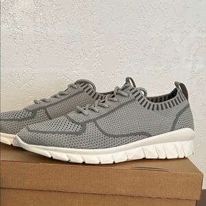 Naot Galaxy Light Gray Knit Sneakers